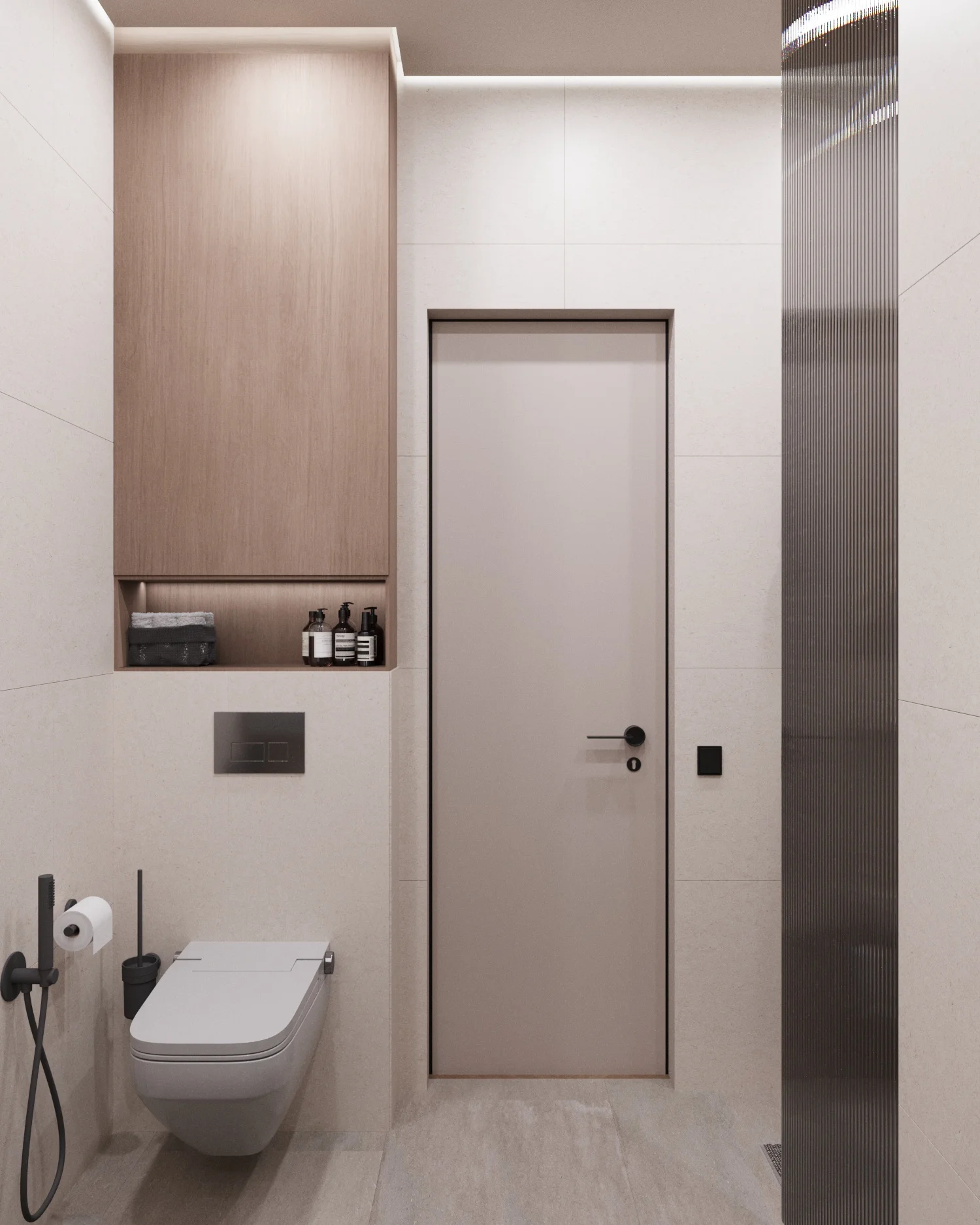 Квартира под сдачу - хай-тек - санузел 2